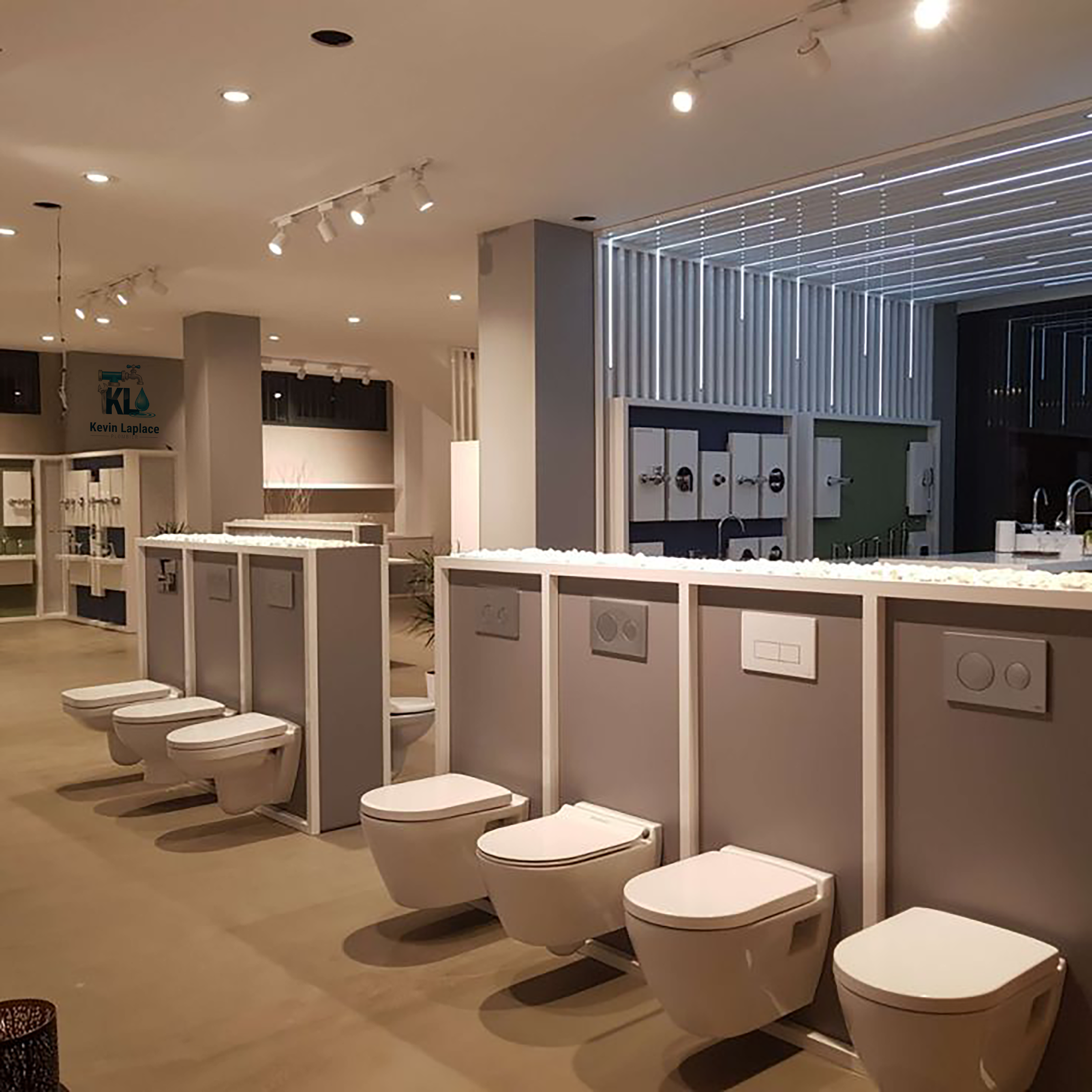 Boutique et atelier Kevin Laplace plombier à Arcueil, Val-de-Marne
